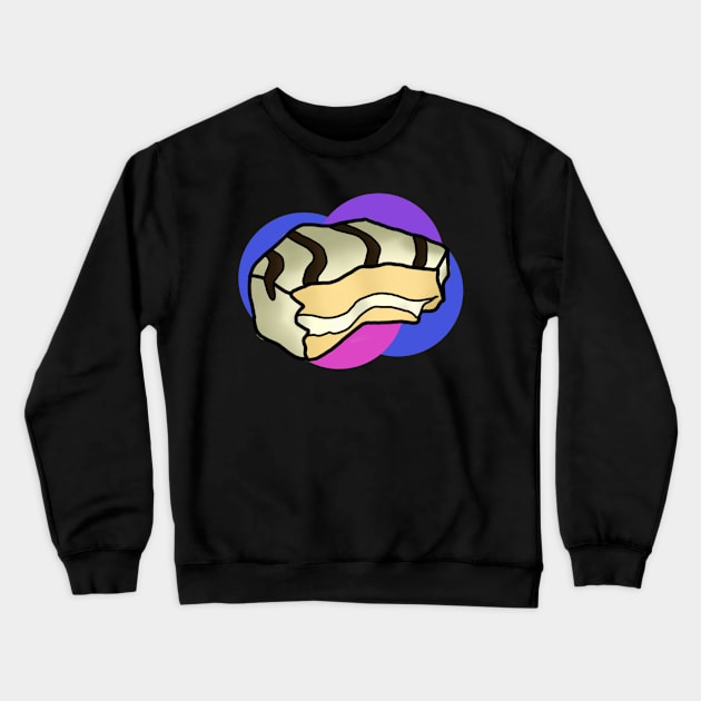 Zebra cake Crewneck Sweatshirt by lizajambalaya